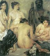 Lovis Corinth Der Harem oil